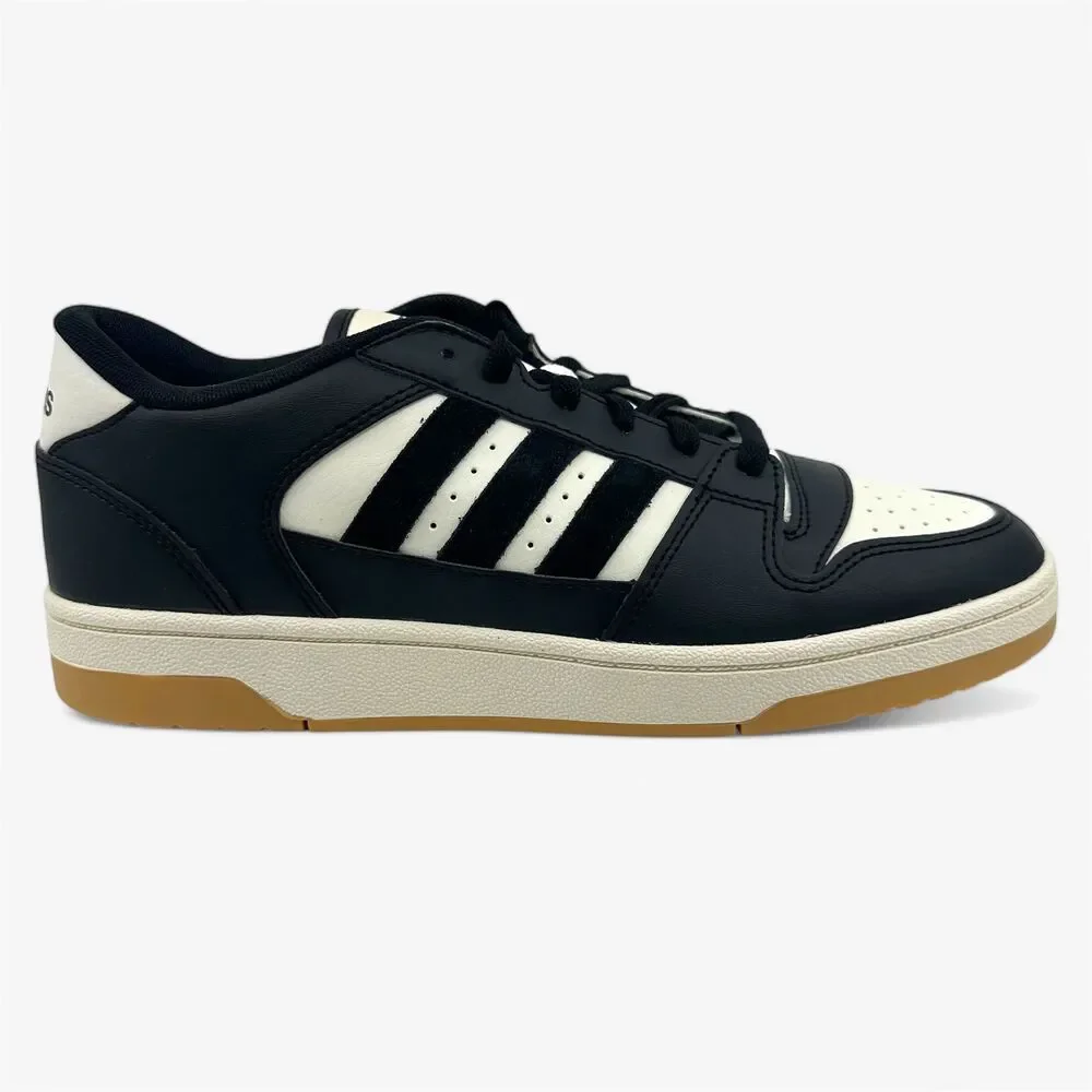 Adidas Break Start Core Black White Mens Athletic Sneaker